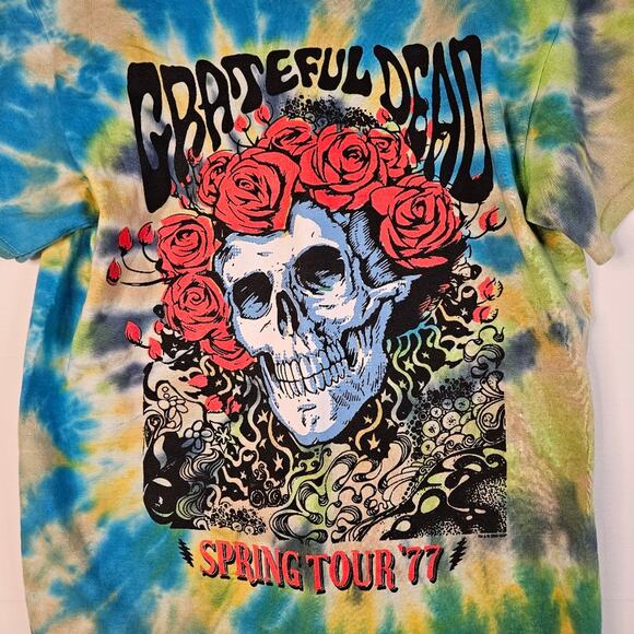 Grateful Dead 2020 Retro Tie Dye Band Tee Size Medium - Picture 2 of 9